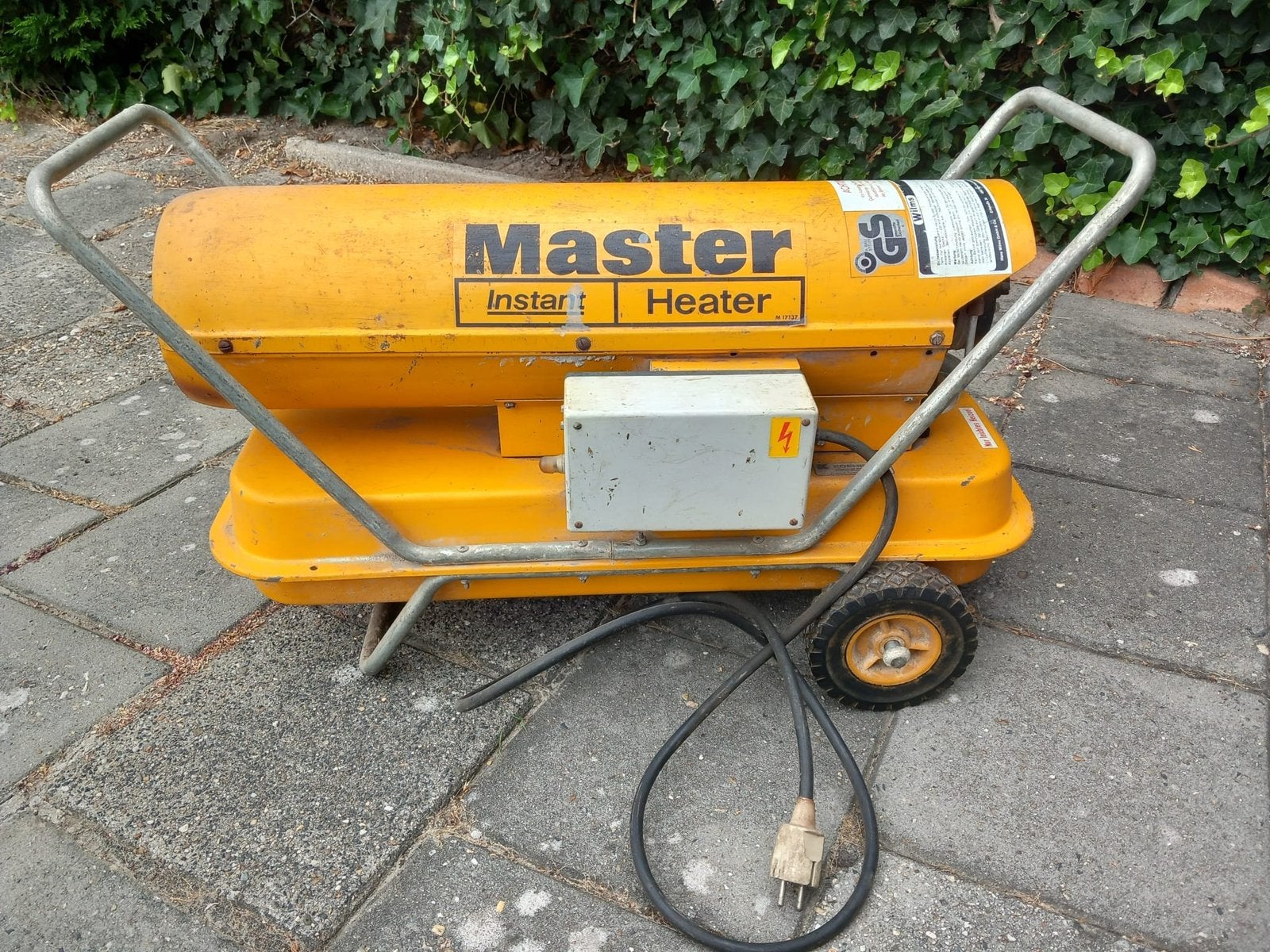 160,-  Hete lucht kanon. Heater., Ophalen