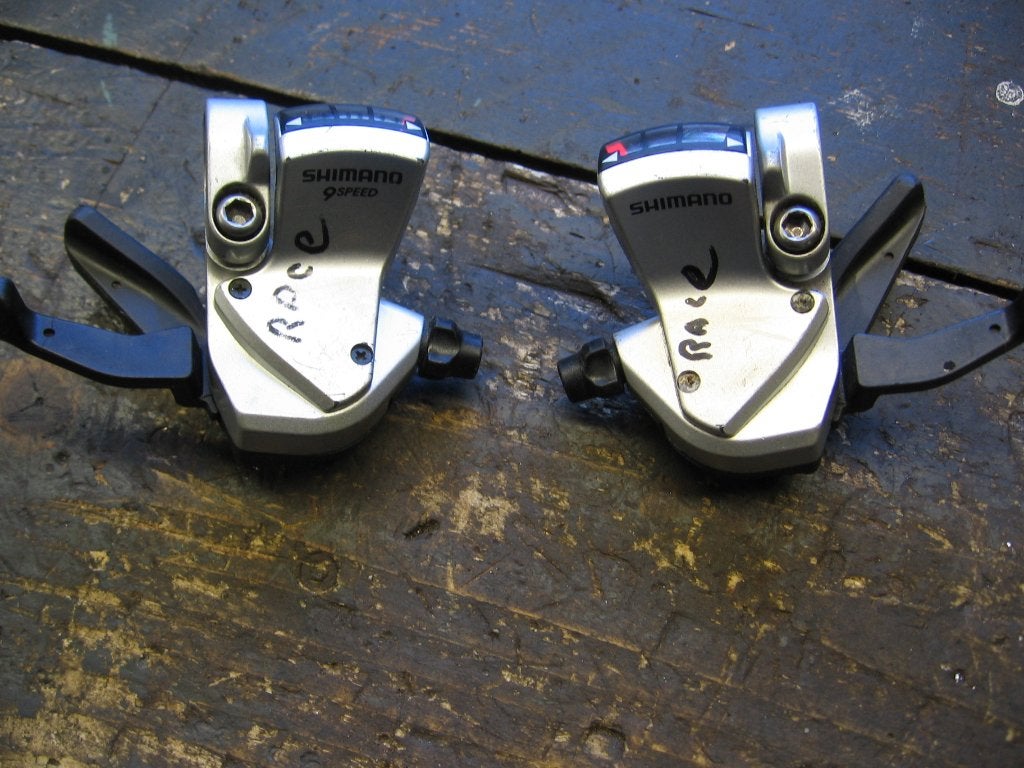 SHIMANO RACEFIETS SHIFTERS  9 speed, Ophalen of Verzenden, Zo goed als nieuw, Racefiets, Stuur