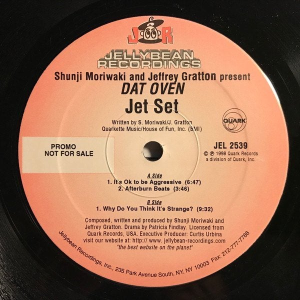 Dat Oven - Jet Set - 2 x 12" Maxisingle, Ophalen of Verzenden, Zo goed als nieuw, 12 inch, Dubbel-LP