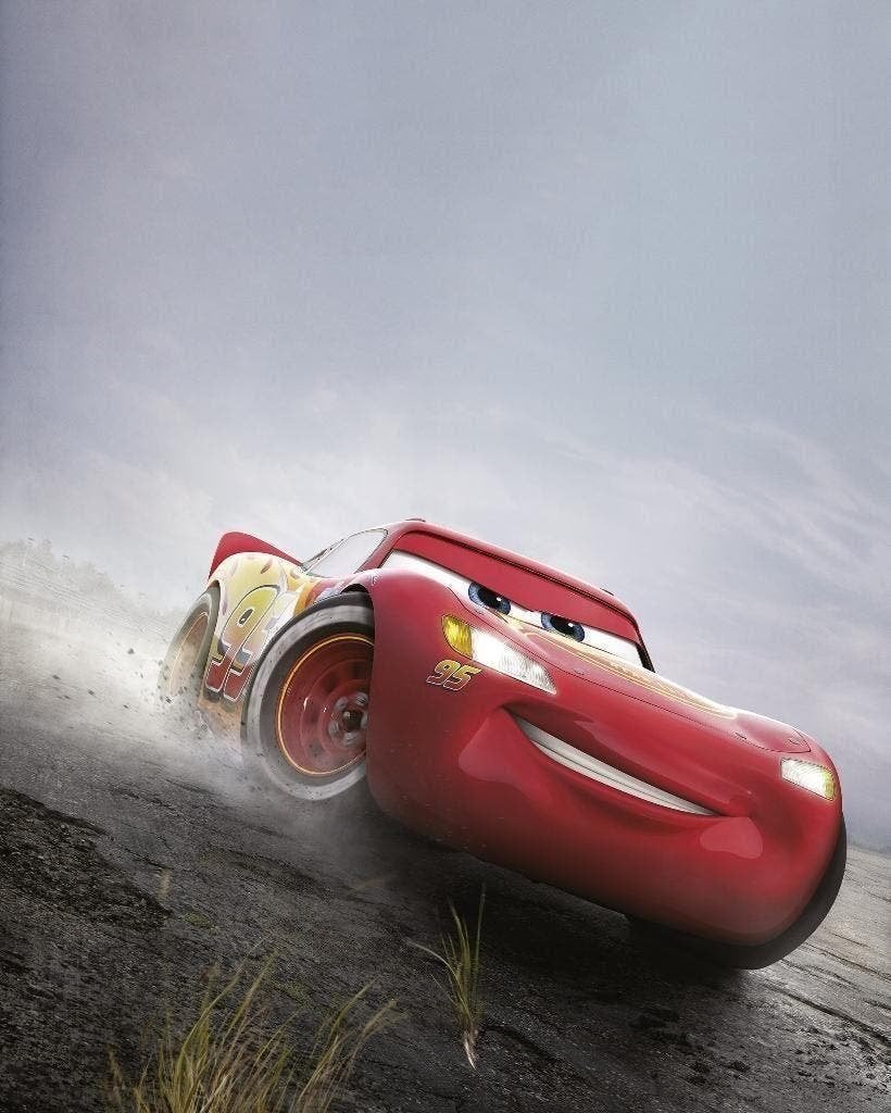 Disney Cars Vlies Behang McQueen 200x250 - Gratis Verzending, Verzenden, Nvt, Komar, Fotobehang