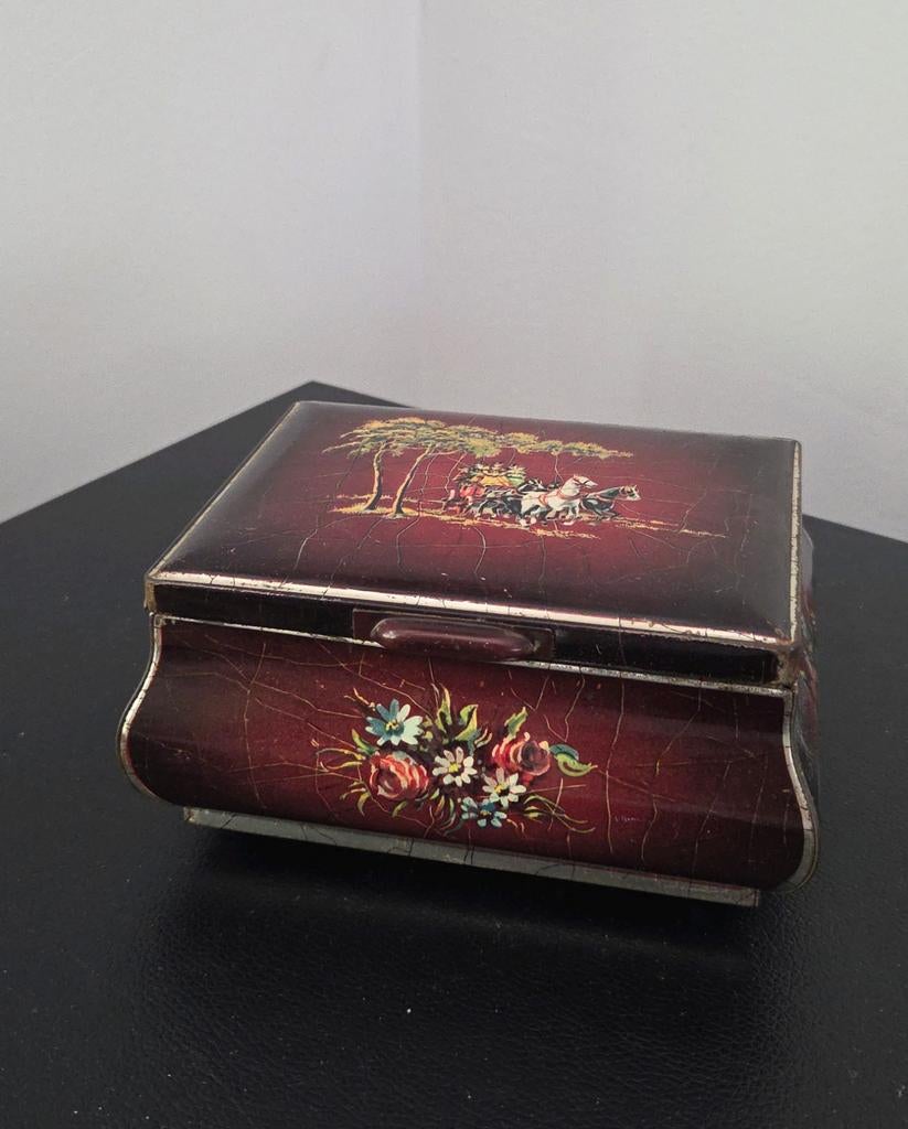 Vintage oud blik, Verzamelen, Blikken, Ophalen of Verzenden, Gebruikt, Overige
