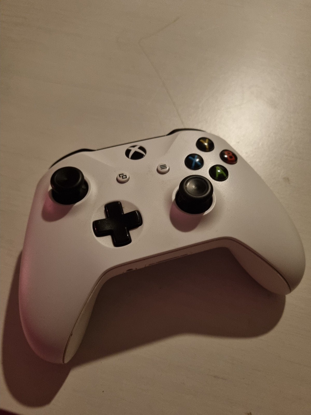 Witte Xbox One Controller - Draadloos, Spelcomputers en Games, Ophalen, Xbox One, Gebruikt, Controller