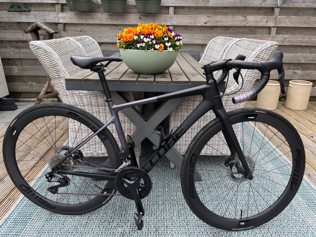 Cube Axial racefiets, Fietsen en Brommers, Fietsen | Racefietsen, Carbon, 49 tot 53 cm, Meer dan 20 versnellingen, Schijfrem