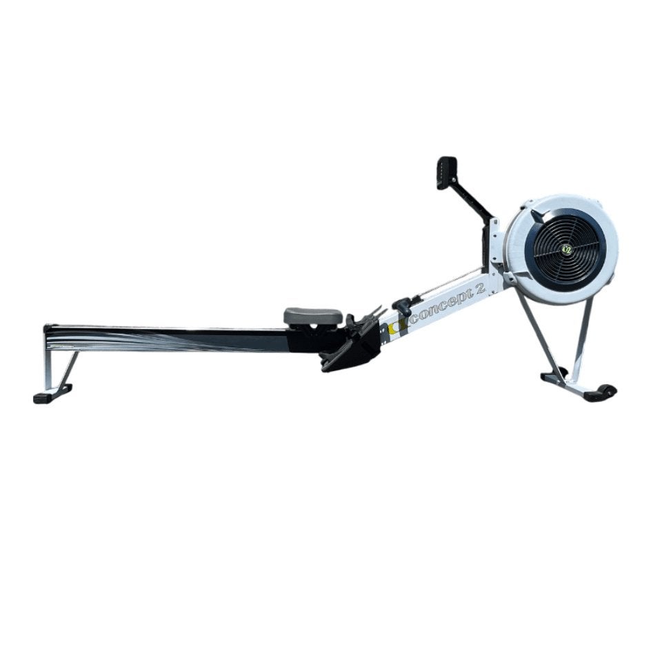Concept 2 Roeitrainer PM3, Sport en Fitness, Ophalen, Gebruikt, Armen, Metaal
