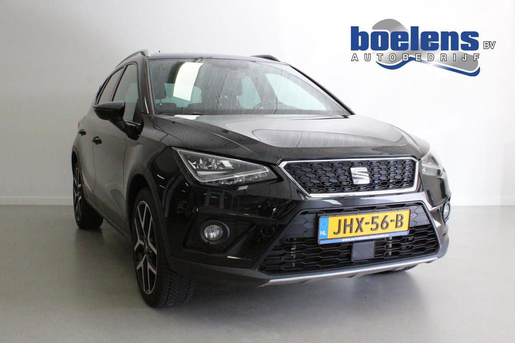 SEAT Arona 1.0 TSI FR Business Intense | STOEL-VERW | CAMERA, Gebruikt, Parkeersensor, Zwart, Bedrijf