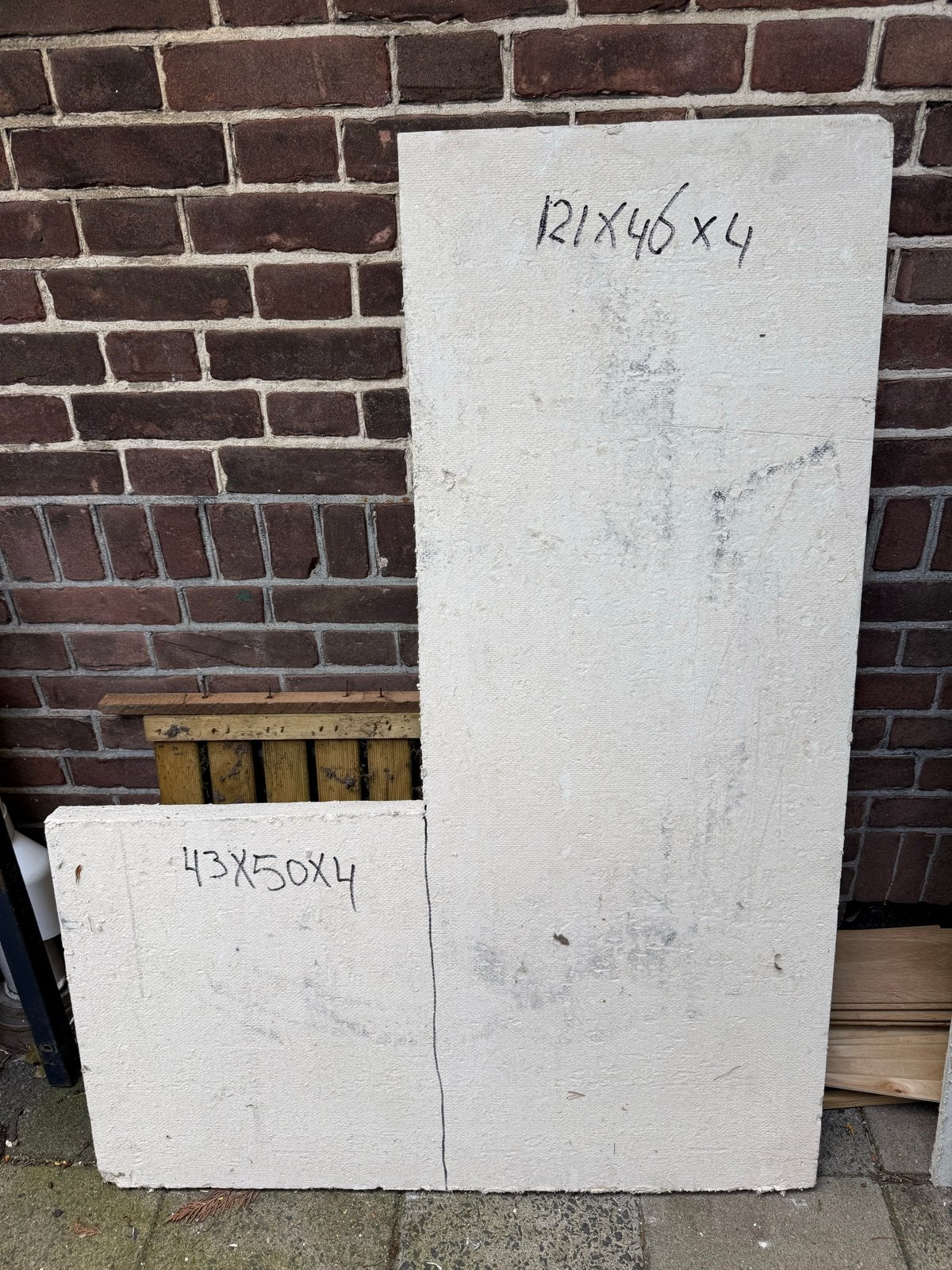 Promatect-H plaat (brandwerend) 4cm dikte, Doe-het-zelf en Verbouw, Platen en Panelen, Ophalen, Gebruikt, Overige materialen