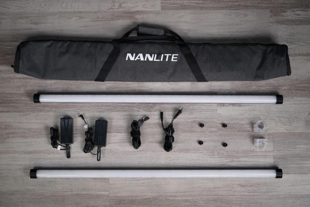 Nanlite PavoTube II 30X Dual Kit (+ floorstands), Ophalen, Zo goed als nieuw