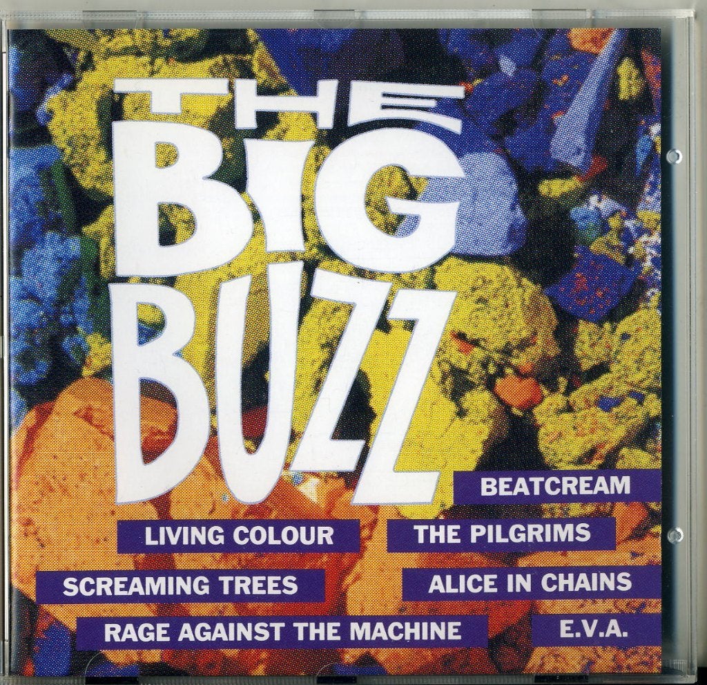 The Big Buzz Diverse Artiesten 15 nrs CD 1993 ZGAN, Ophalen of Verzenden, Zo goed als nieuw, Rock en Metal, Inclusief doosje