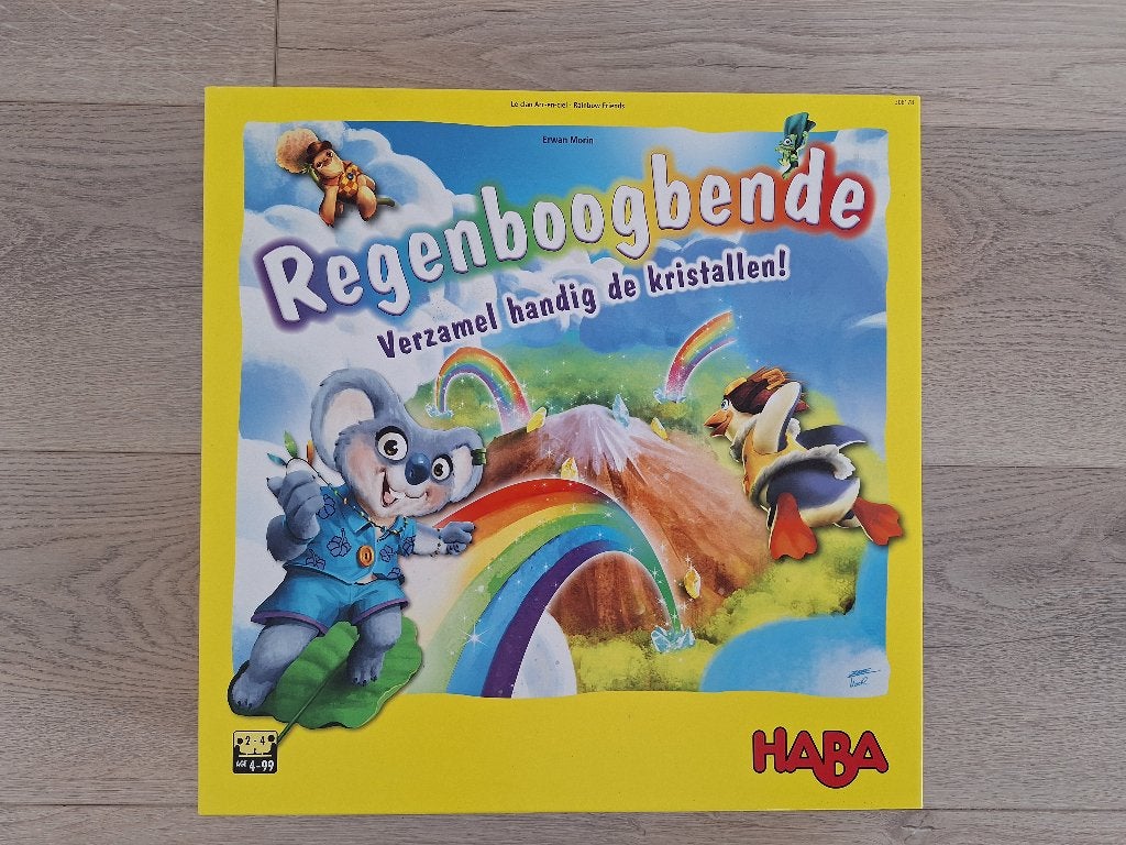 Regenboogbende spel (HABA), Kinderen en Baby's, Speelgoed | Educatief en Creatief, Ophalen of Verzenden, Zo goed als nieuw, Ontdekken