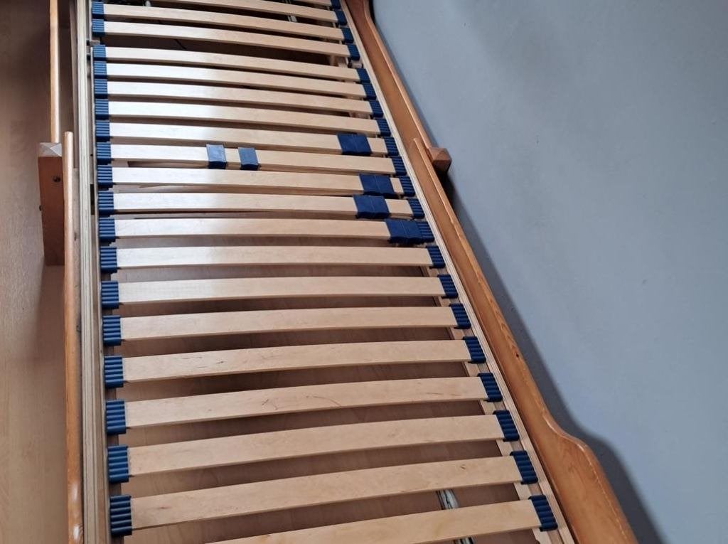 2x meegroeibed, Huis en Inrichting, Slaapkamer | Bedden, Ophalen, Gebruikt, 90 cm, Eenpersoons