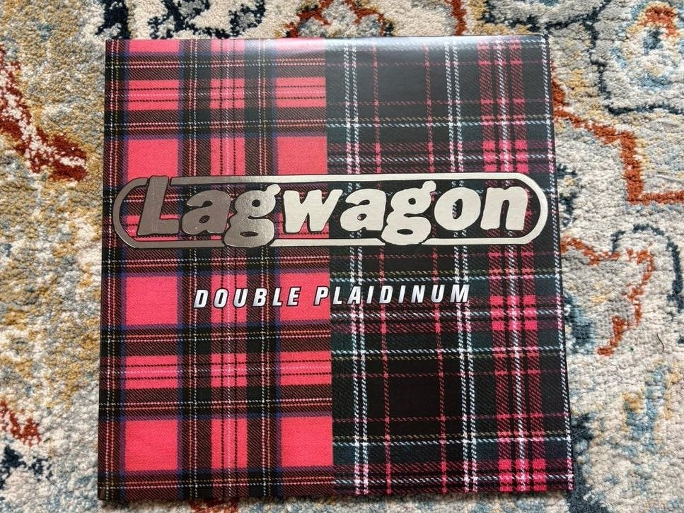 Lagwagon - Double Plaidinum LP, Ophalen of Verzenden, Zo goed als nieuw, Dubbel-LP, Beschermende buitenhoes