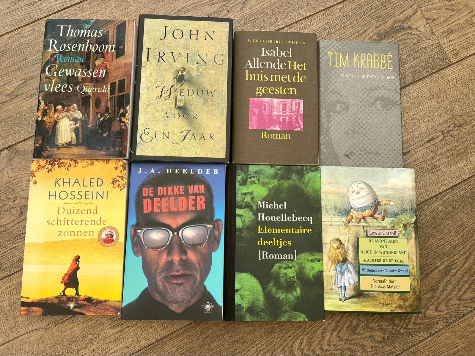 Rosenboom Deelder Irving Allende Caroll Hosseini Krabbé, Ophalen of Verzenden, Zo goed als nieuw