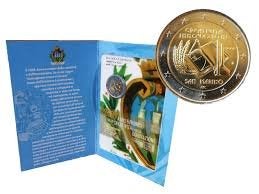 2 Euro San Marino 2009 - Blister - Creativiteit en Innovatie, Postzegels en Munten, Munten | Europa | Euromunten, Verzenden, San Marino