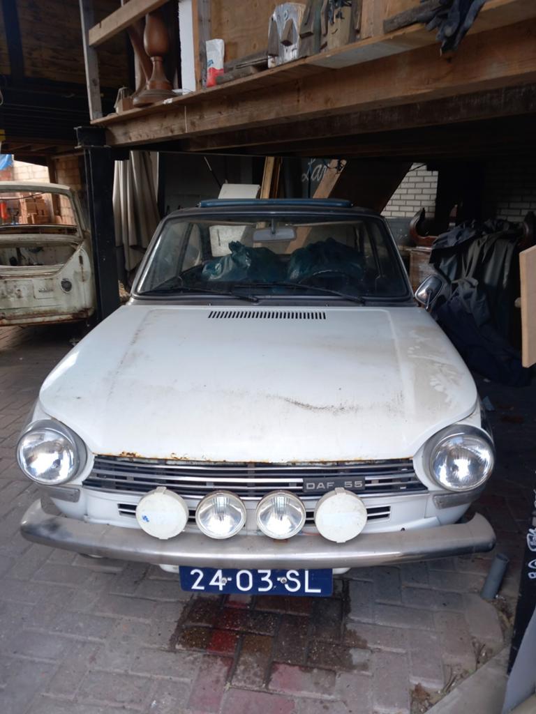 DAF 55 1.1 T Coupe AUT 1971 Wit, Auto's, Automaat, Wit, Particulier, 1108 cc