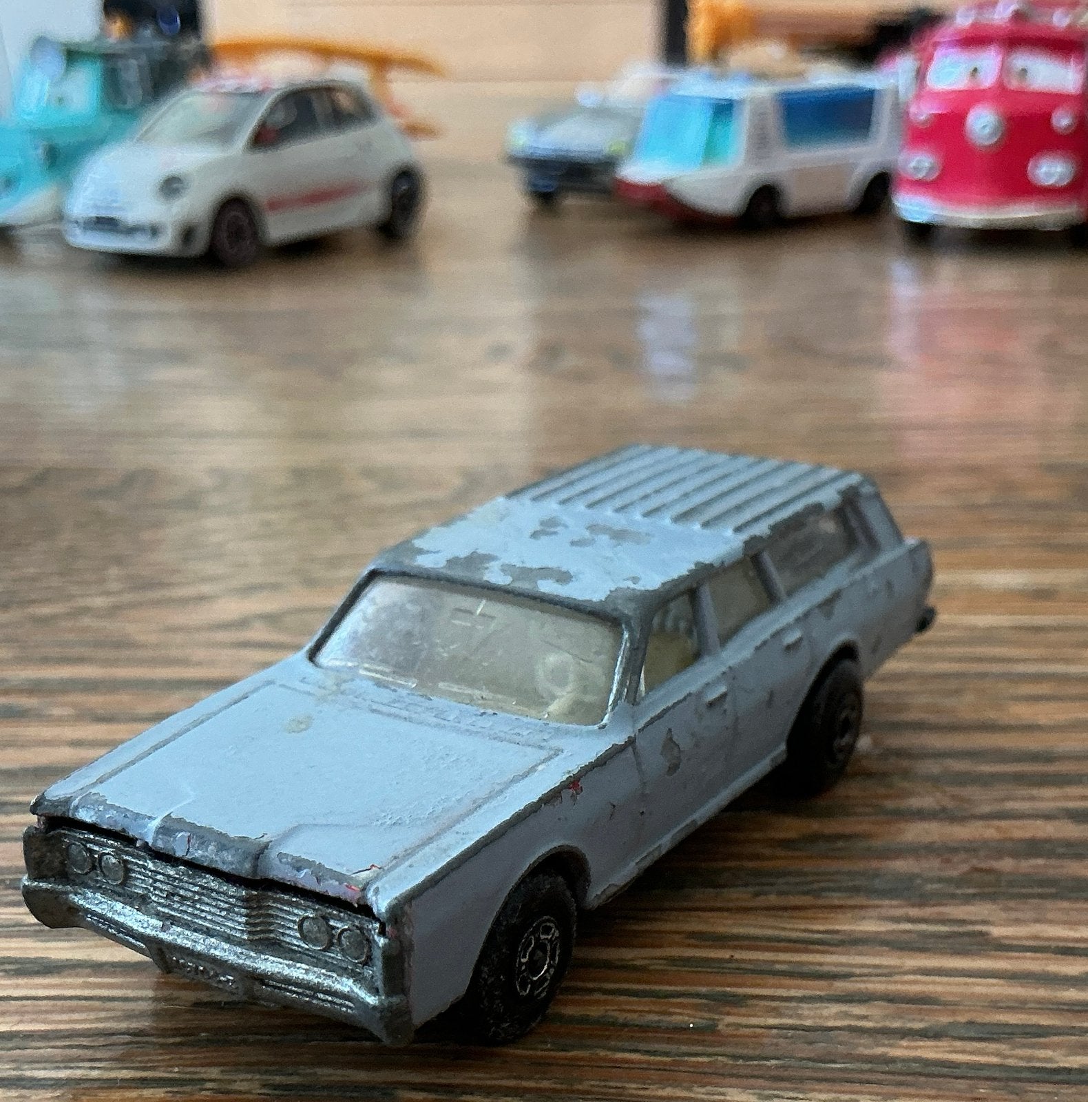 Oude Amerikaanse Ford Mercury Auto Matchbox Lesney, Ophalen, Gebruikt, Auto, Matchbox