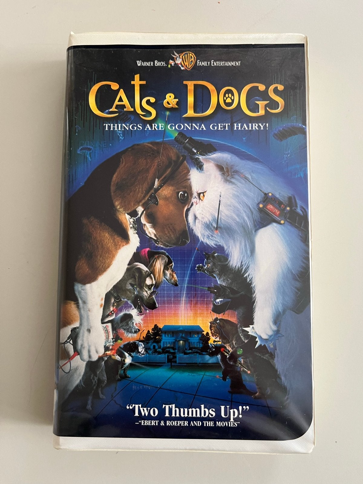 Cats & Dogs VHS - Komedie voor het hele gezin, Alle leeftijden, Ophalen of Verzenden, Gebruikt, Komedie