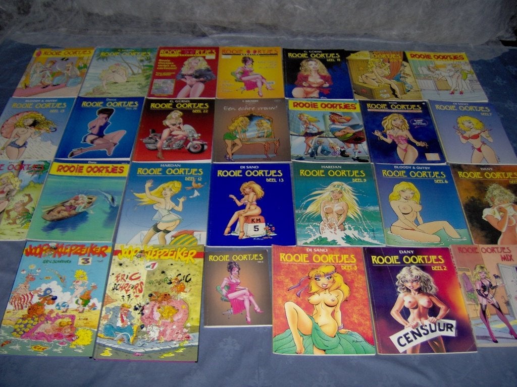 boeken en stripboeken, Meerdere stripboeken, Ophalen, Gelezen