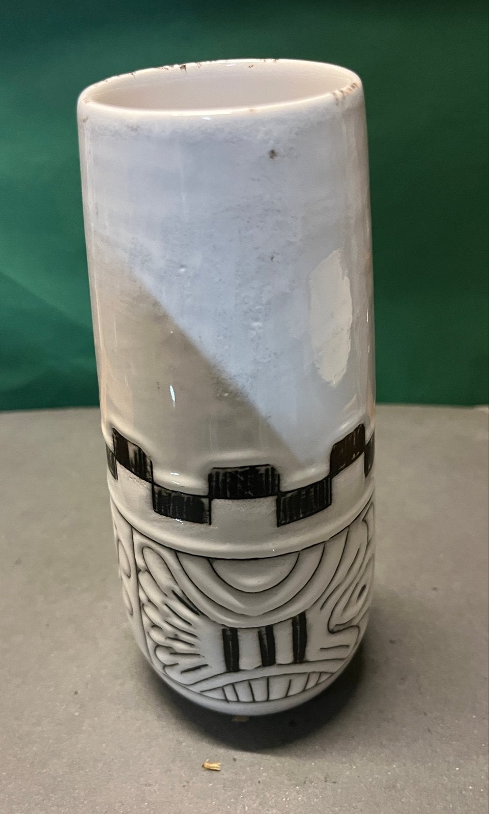 Vintage Royal Vienna vaas - Made in Holland - 19 cm, Antiek en Kunst, Ophalen of Verzenden