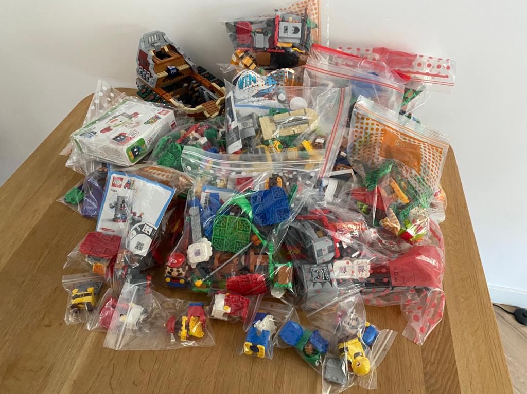 Grote partij van 24 complete lego mario sets top partij, Compleet, Gebruikt, Overige thema's, Lego