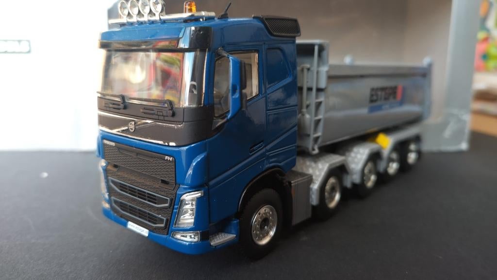 Volvo FH4 Sleeper Cab 10x4 Tipper Estepe 1:50 Wsi Pol, Gelderland haven 5 Nieuwegein, Wsi Models, Verzenden, Nieuw