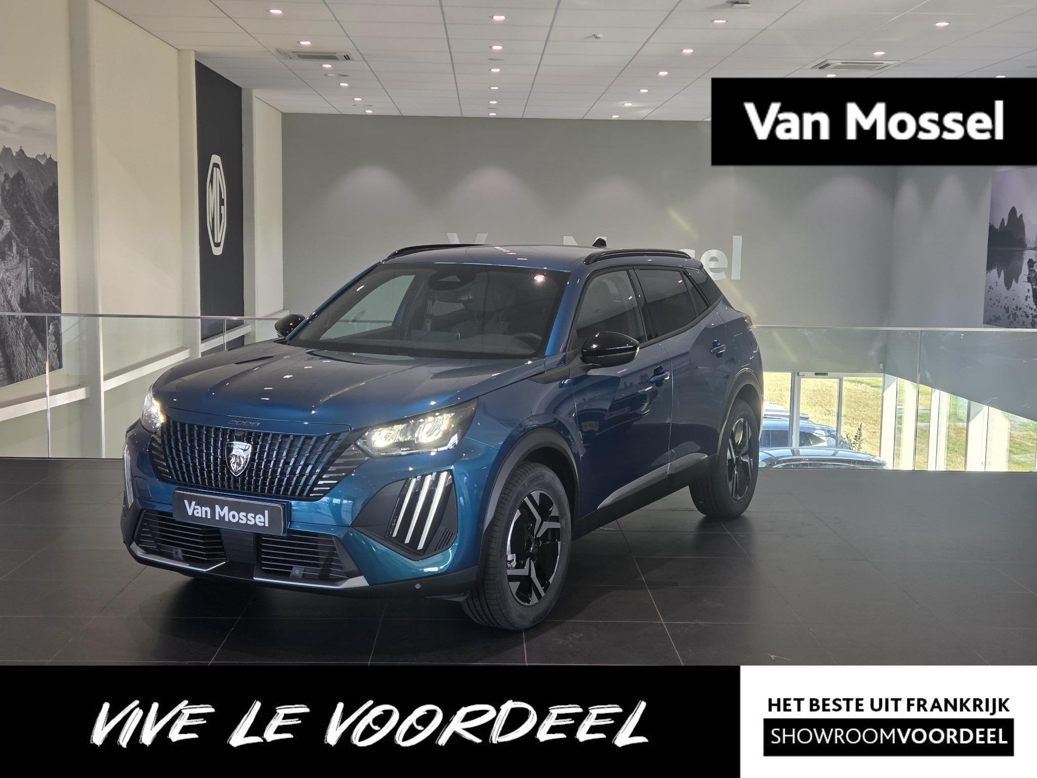 Peugeot 2008 1.2 Hybrid 136 Allure | Adaptive cruise control, 136 pk, Euro 6, 1199 cc, Blauw