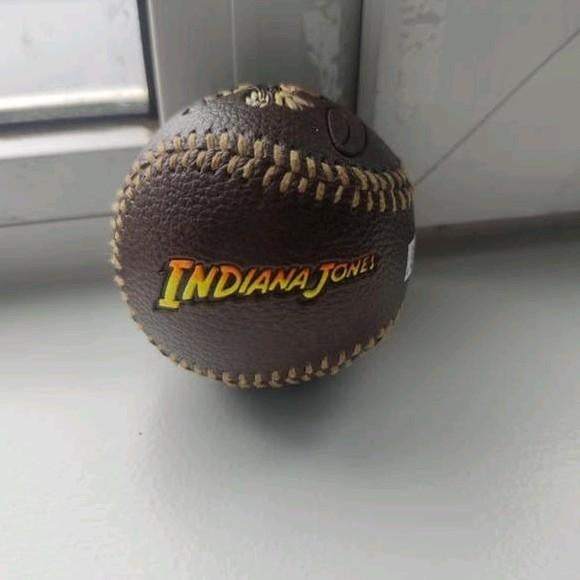 Indiana Jones Mickey Mouse Honkbal, Ophalen of Verzenden, Gebruikt, Overige sporten, Overige typen