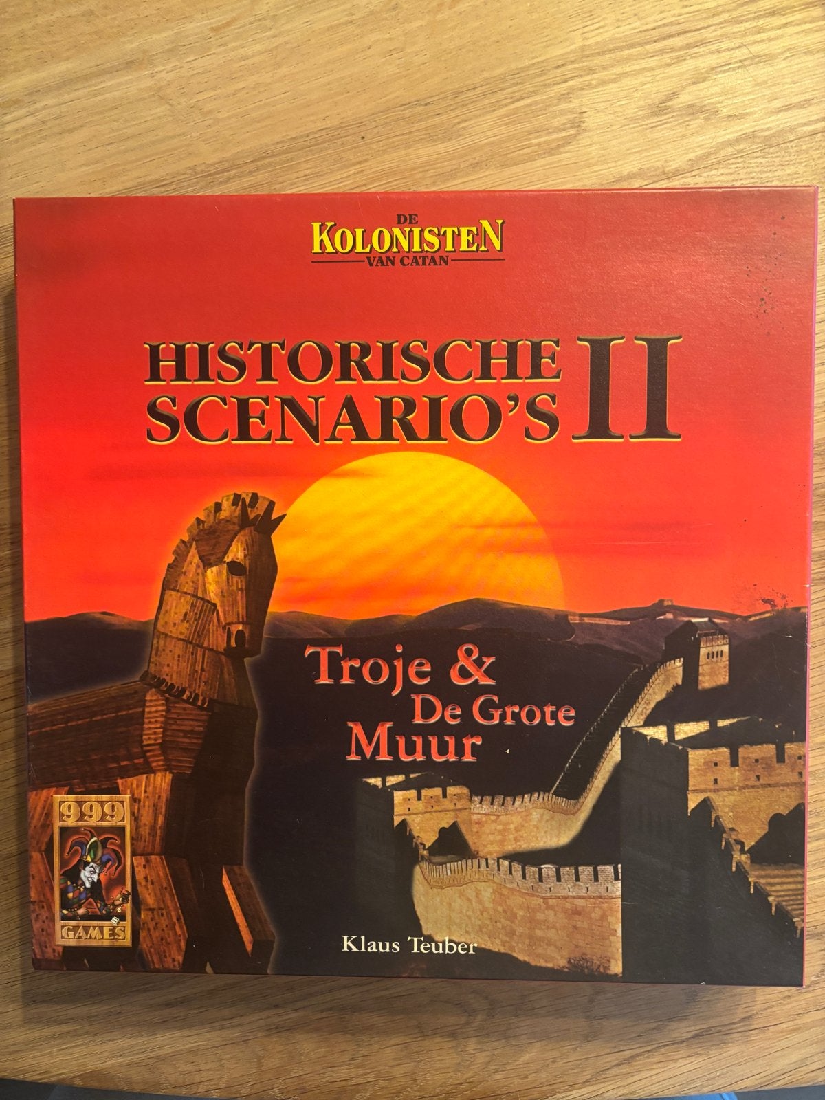 De Kolonisten van Catan: Historische Scenario's II, Drie of vier spelers, Ophalen of Verzenden, Zo goed als nieuw