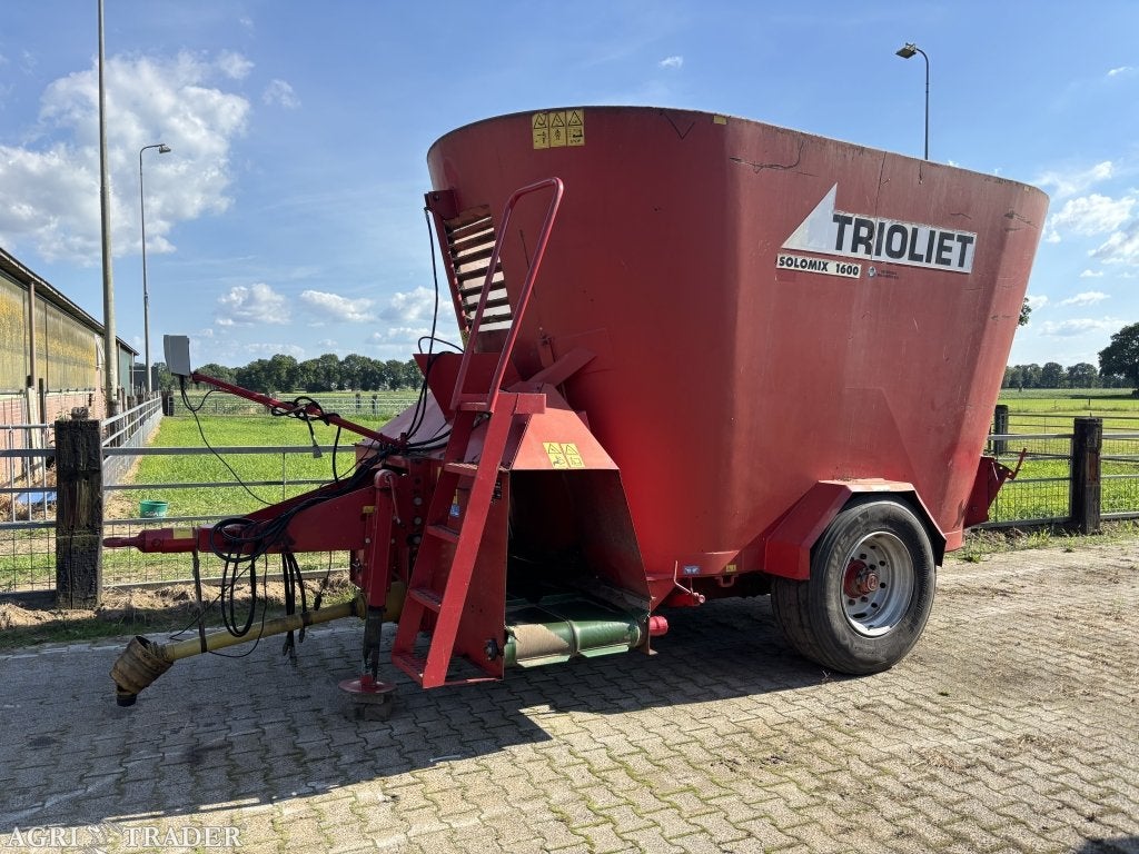 Trioliet solomix 1600 mengwagen 16 m3, Ophalen, -, Veehouderij, Niet opgegeven