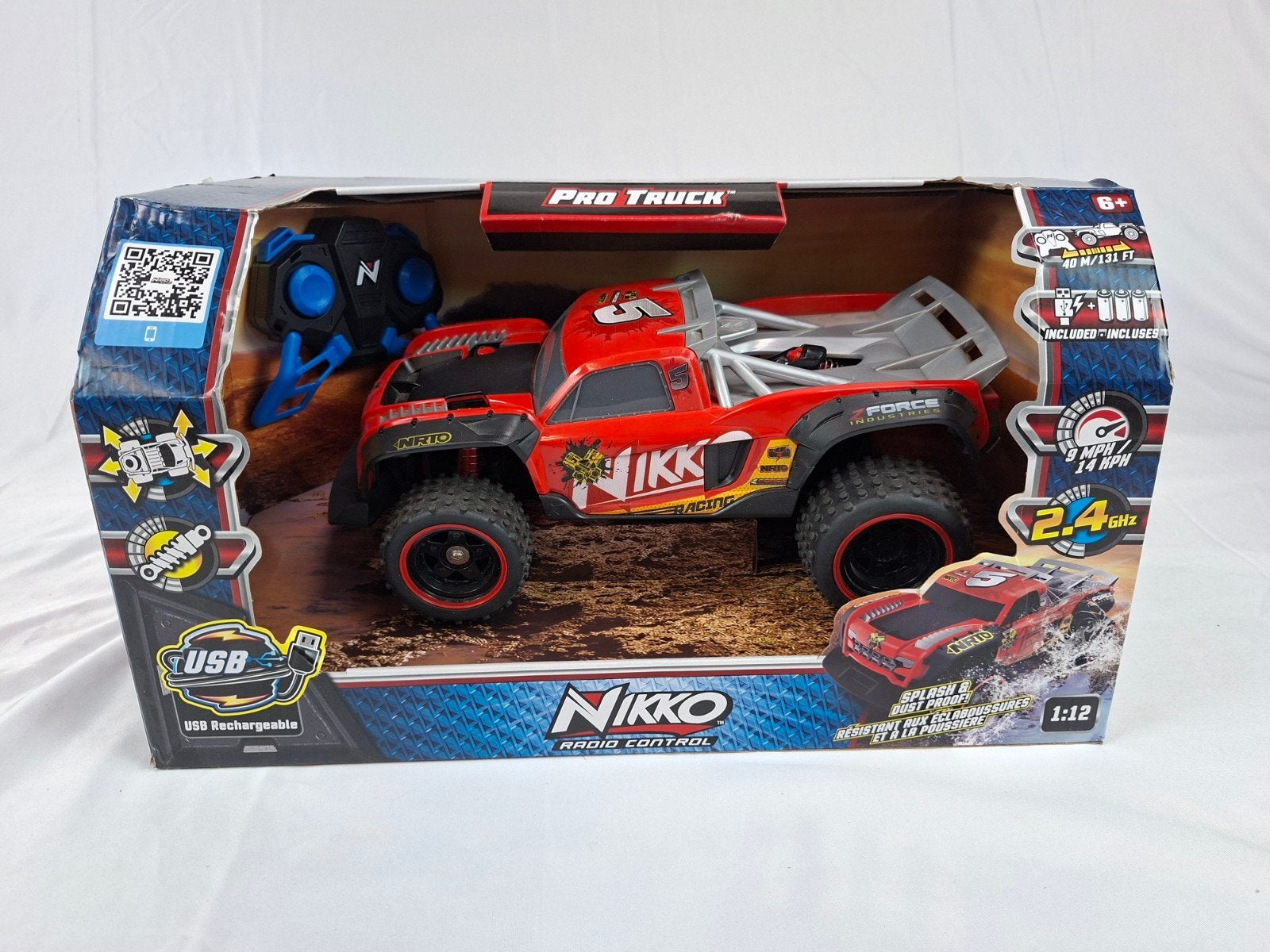 Nikko pro truck, nieuw in doos, Ophalen of Verzenden, Nieuw, Afstandsbediening