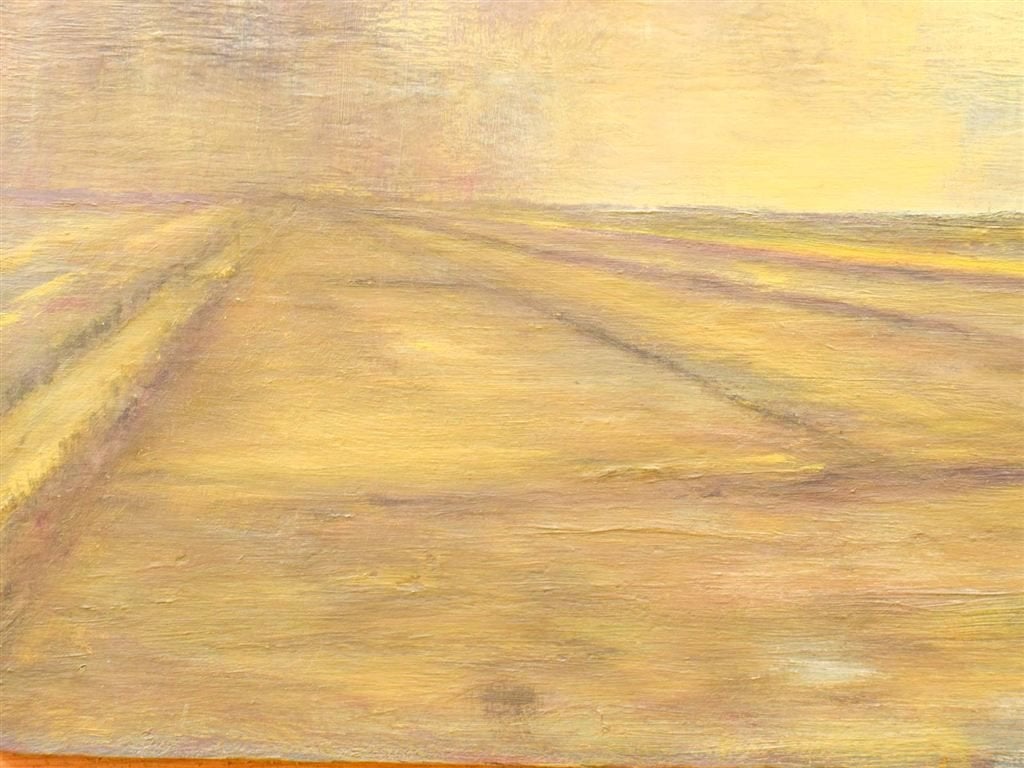 Schilderij Droog voorjaar 51982, Antiek en Kunst, Kunst | Schilderijen | Klassiek, Ophalen of Verzenden