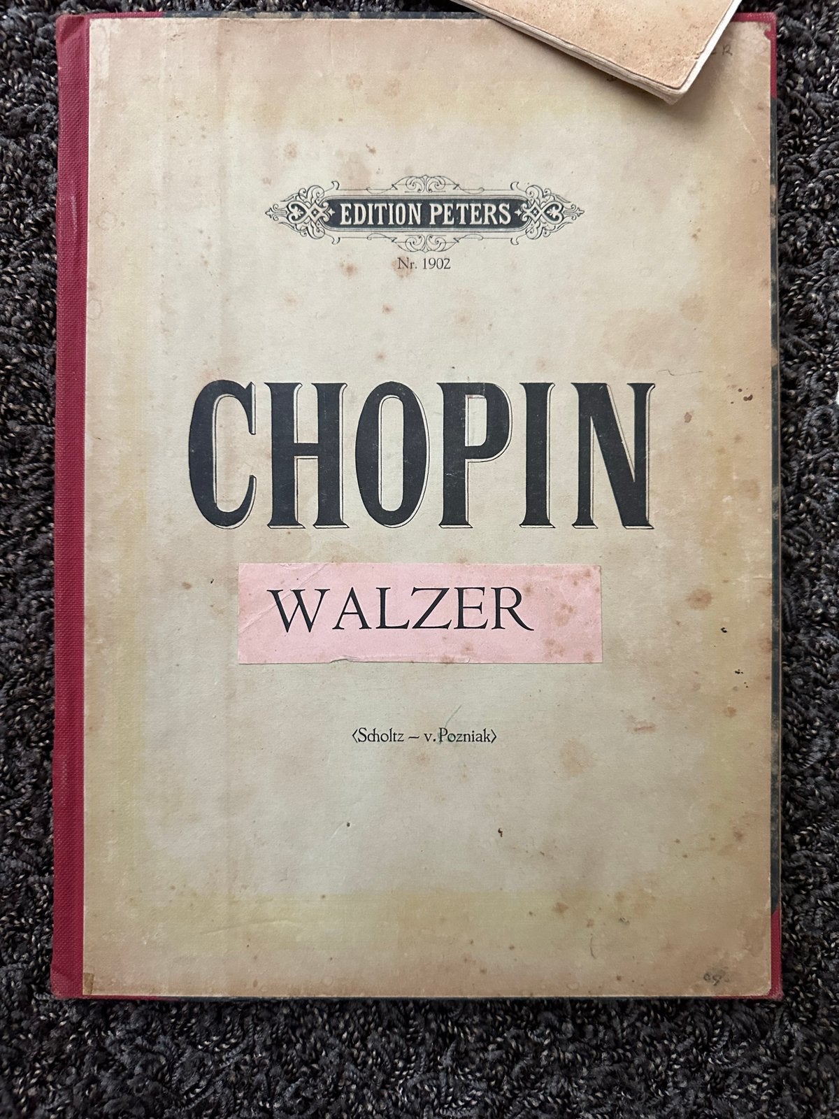 34 stuks bladmuziek: Chopin, Grieg, Mendelssohn, Lemoine,, Muziek en Instrumenten, Gebruikt, Klassiek, Overige soorten, Ophalen of Verzenden