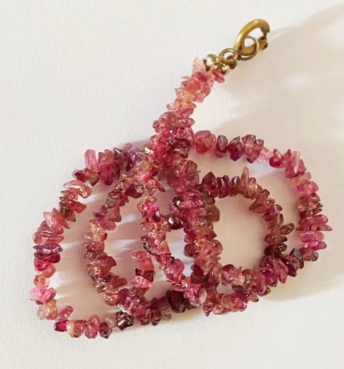 Prachtige ketting van Amethyst Amethist edelstenen, Verzenden, Paars, Zo goed als nieuw, Steen of Mineraal