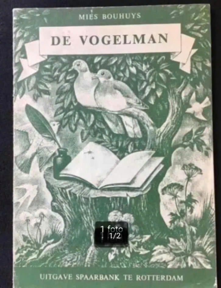 Plaatjesalbum de vogelman door Mies Bouhuys., Boeken, Ophalen of Verzenden, Gelezen, Plaatjesalbum