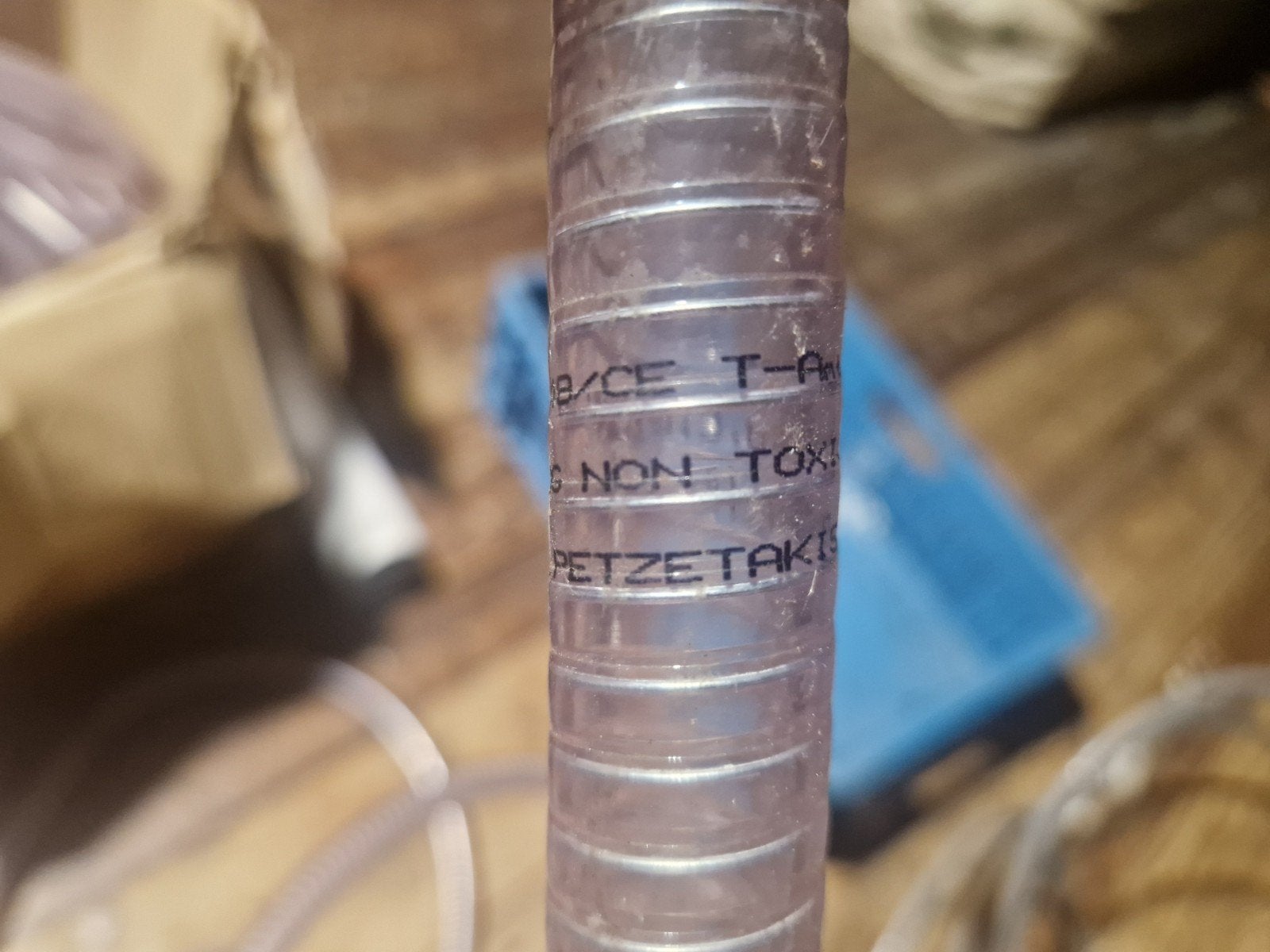 Flexibele slang met stalen spiraal., Overige materialen, 6 meter of meer, Overige typen, Nieuw