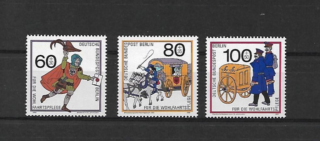 Berlijn  Michel nr. 852-54  Postfris, Ophalen, BRD, Postfris