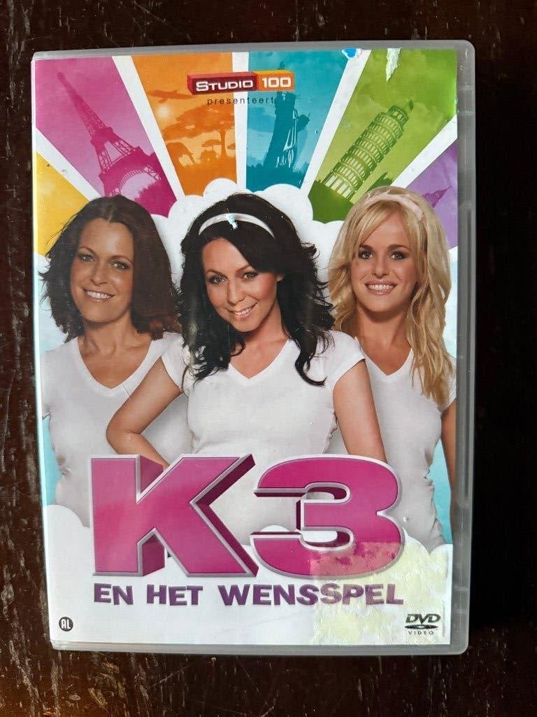 K3 Show K3 en het Wensspel DVD, Cd's en Dvd's, Alle leeftijden, Ophalen of Verzenden, Zo goed als nieuw, Show
