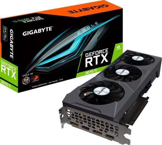 Gigabyte RTX3070ti  kom snel, Computers en Software, Videokaarten, Ophalen of Verzenden, Zo goed als nieuw, GDDR5, PCI-Express 3
