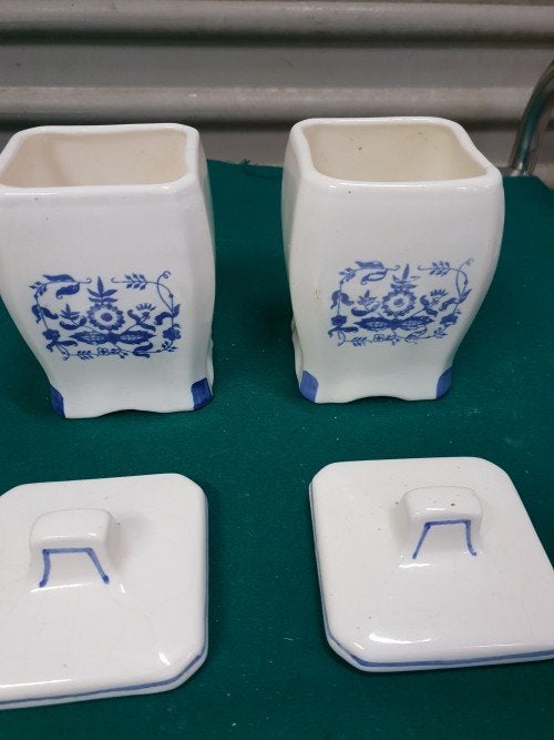 Suikerpot en theepot, brocante, Verzamelen, Retro, Ophalen of Verzenden