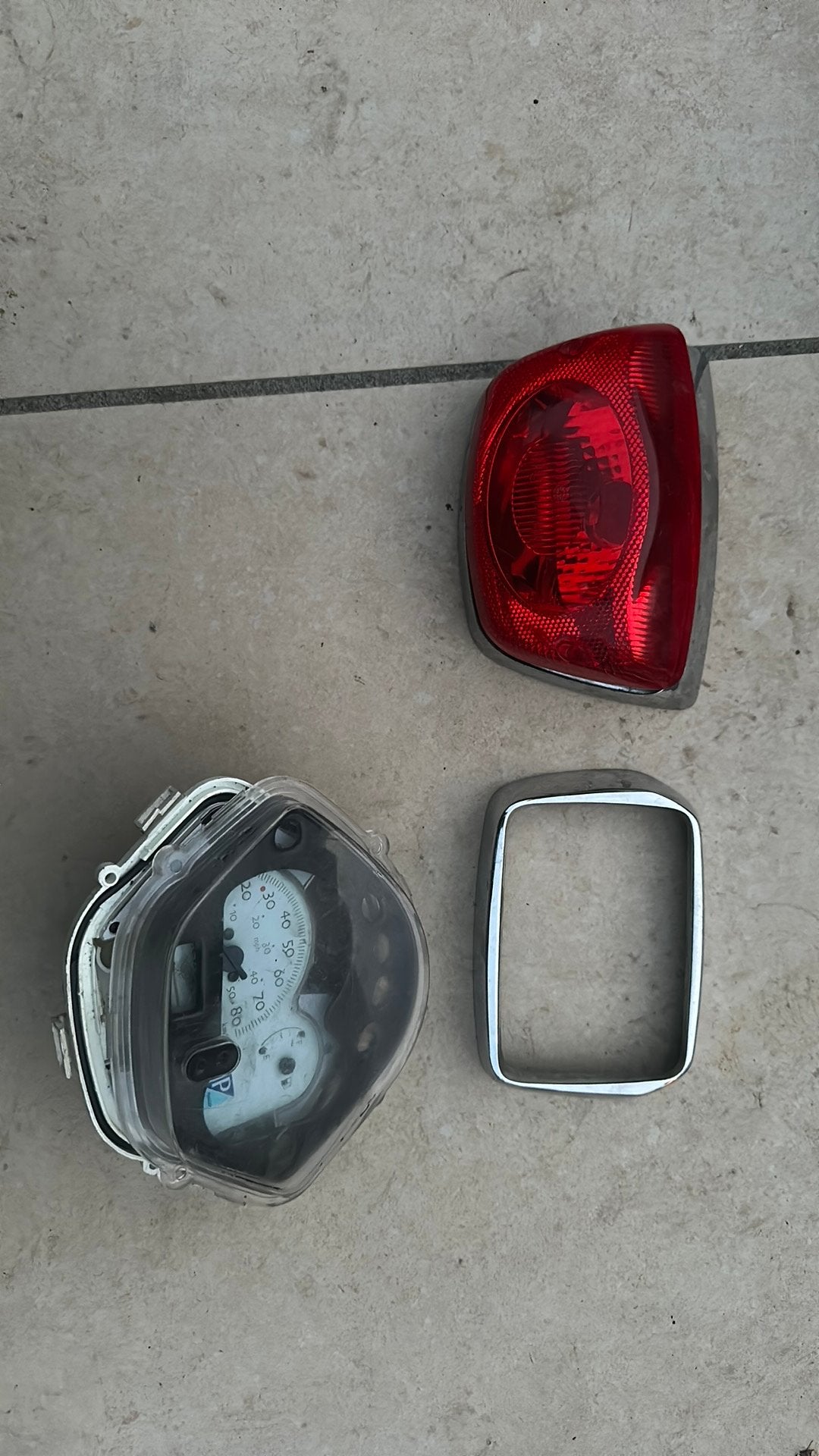 Vespa lx teller, Ophalen of Verzenden, Zo goed als nieuw, Accu, Achterlicht