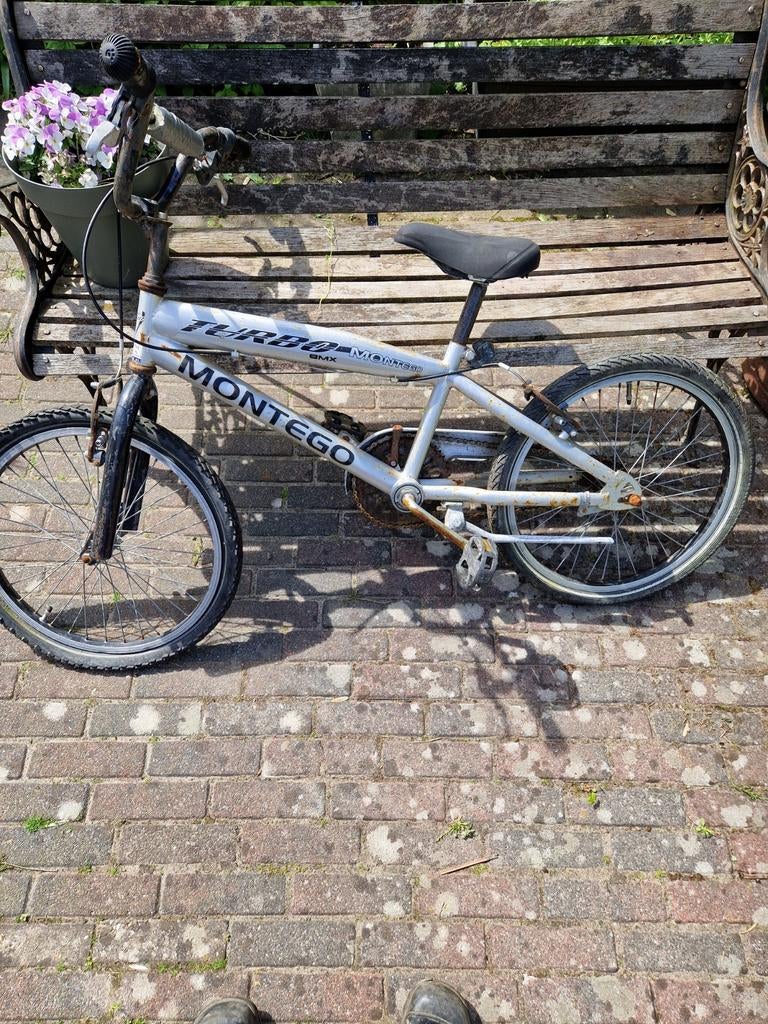 BMX Turbo Montego - Opknapper, Fietsen en Brommers, Gebruikt, Staal, 20 tot 24 inch, Ophalen of Verzenden
