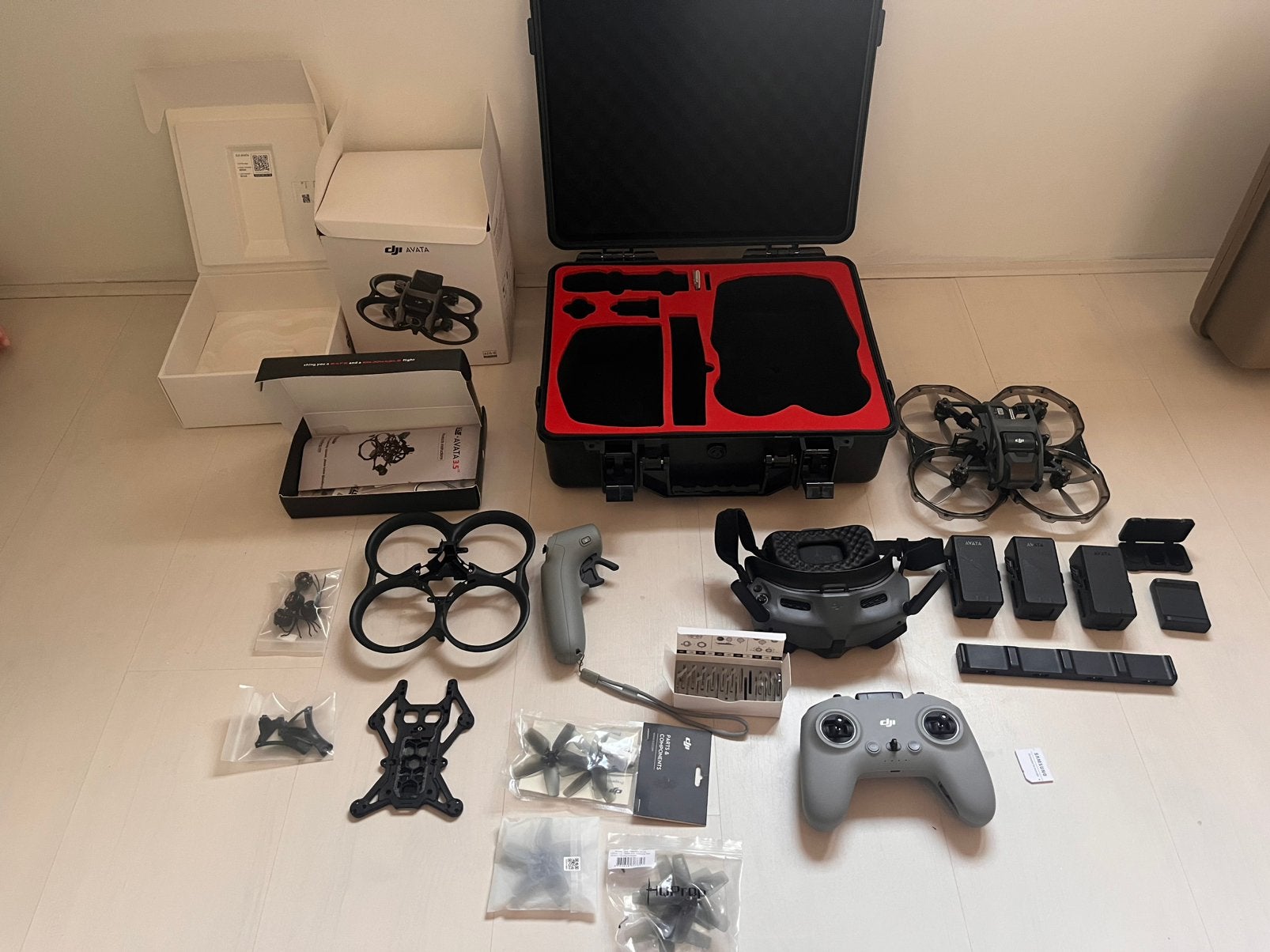 *WEEKENDEAL* €699,- DJI Avata Axisflying 3.5 fpv Drone, RTF (Ready to Fly), Quadcopter of Multicopter, Zo goed als nieuw, Ophalen