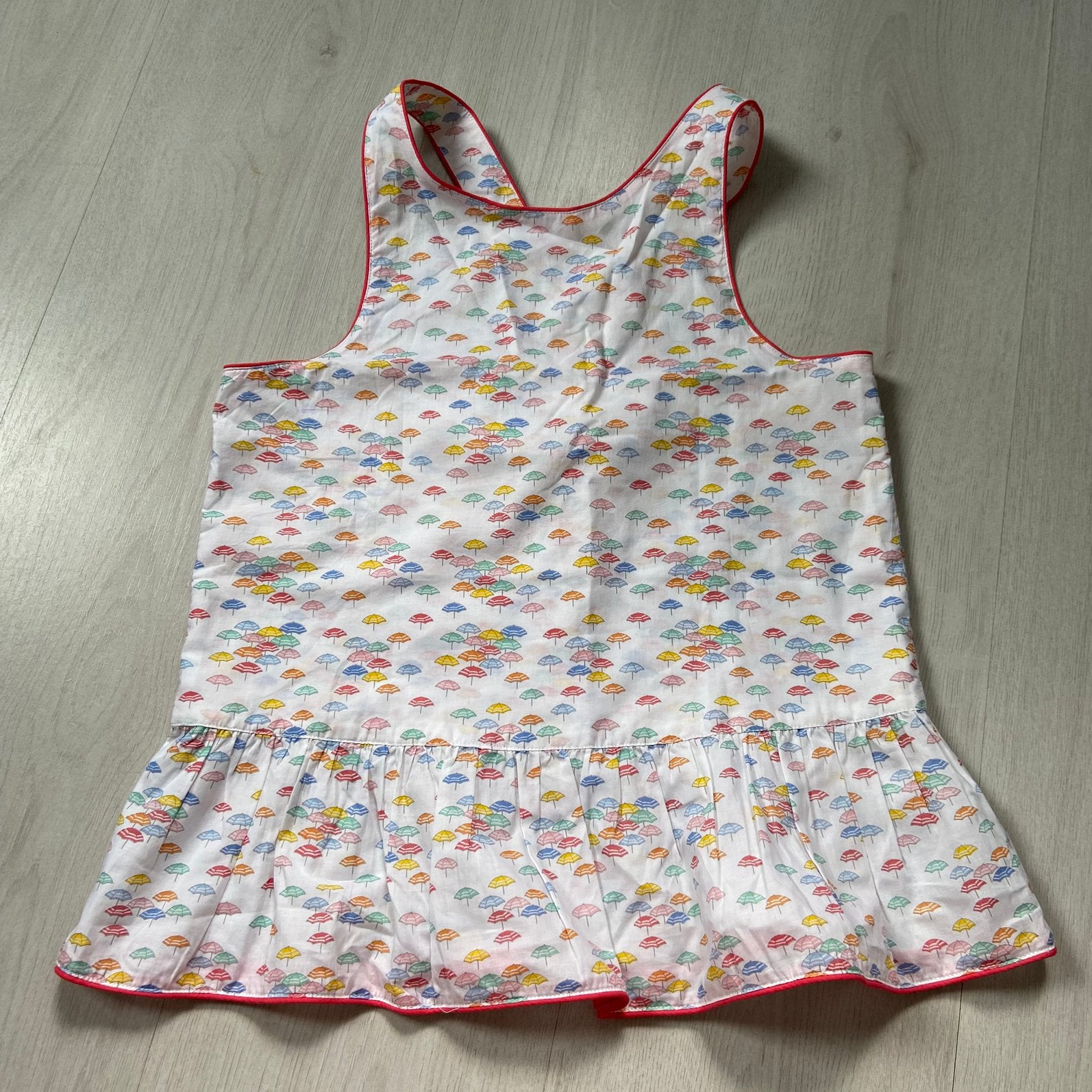 NIEUW JACADI top met parasolletjes mt 152, Verzenden, Nieuw, Meisje, Shirt of Longsleeve