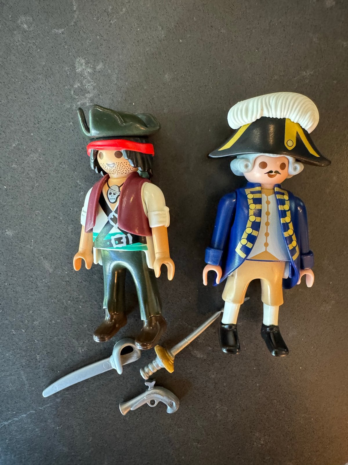 Playmobil 6846 - Piraat met soldaat, Pirates, Gebruikt, Complete set, Ophalen of Verzenden