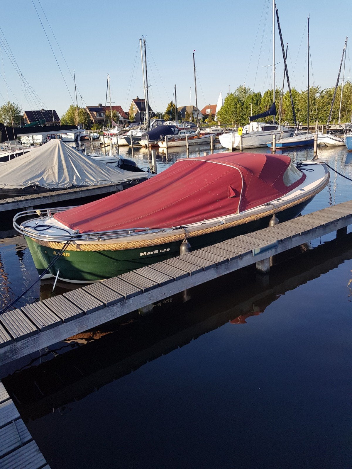 TE KOOP MOOIE LIGPLAATS IN JACHTHAVEN KAAGDORP, Watersport en Boten, Ligplaatsen