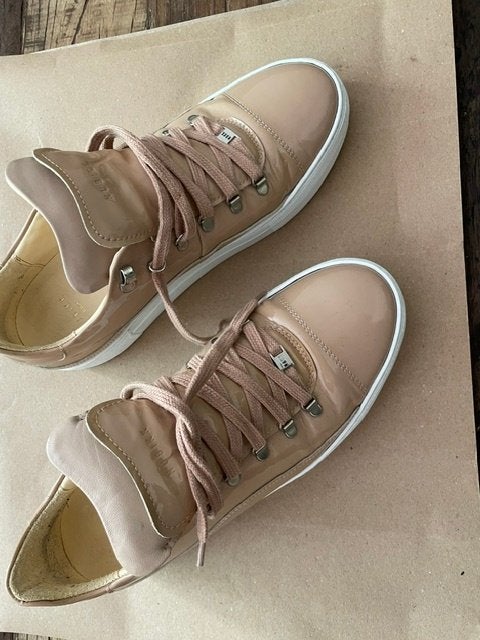 Nubikk sneakers dames maat 39 glanzend beige, Nubikk, Verzenden, Beige, Sneakers of Gympen