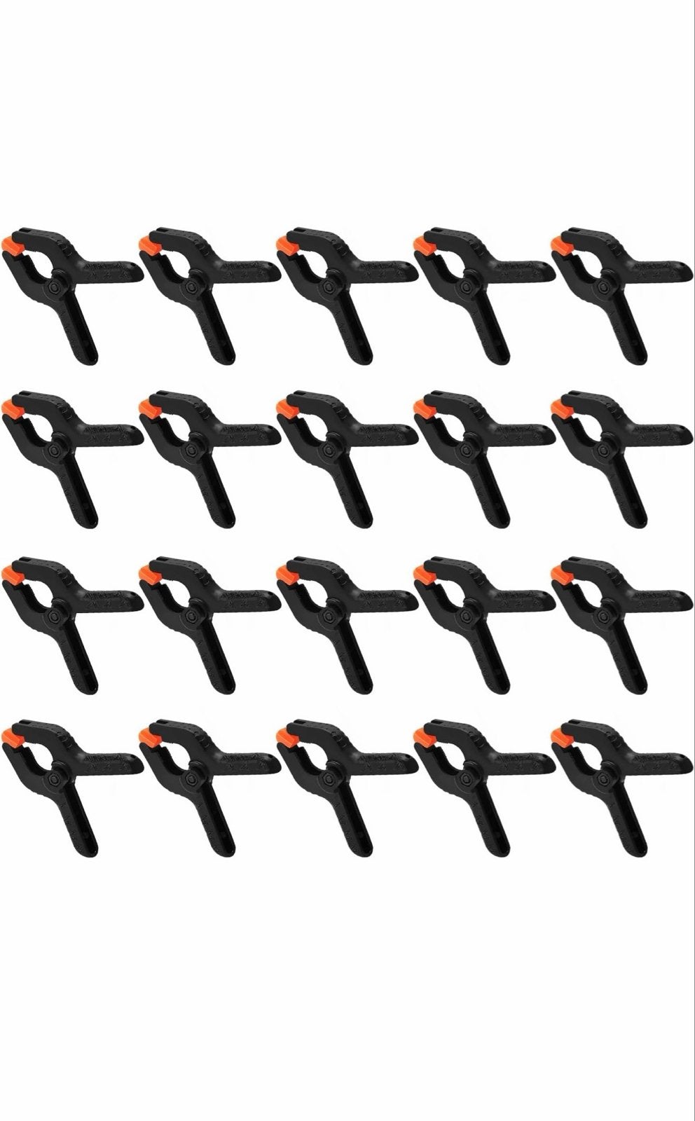 20 stuks veerklemmen - 65mm - voor hobby en werk, Ophalen of Verzenden, Nieuw, Klem, Overige merken