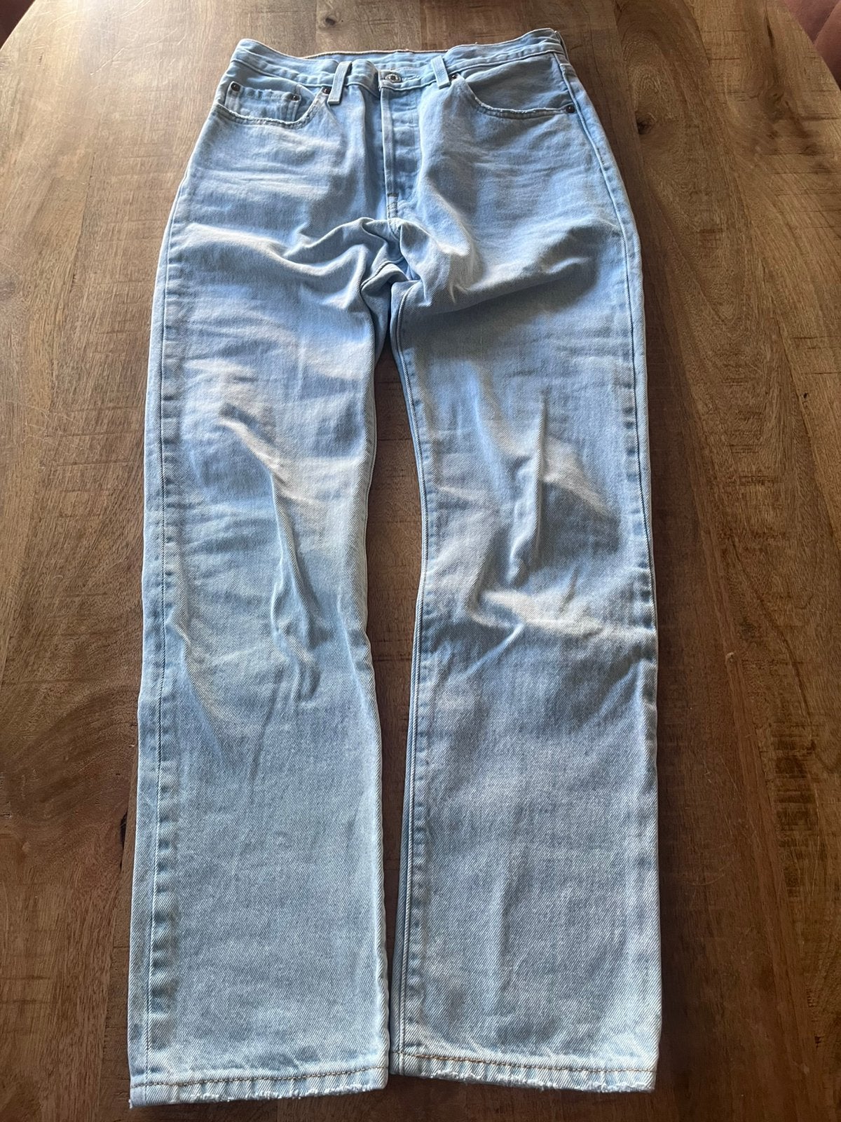 Levi’s 501, Ophalen of Verzenden, Zo goed als nieuw, Blauw, W27 (confectie 34) of kleiner