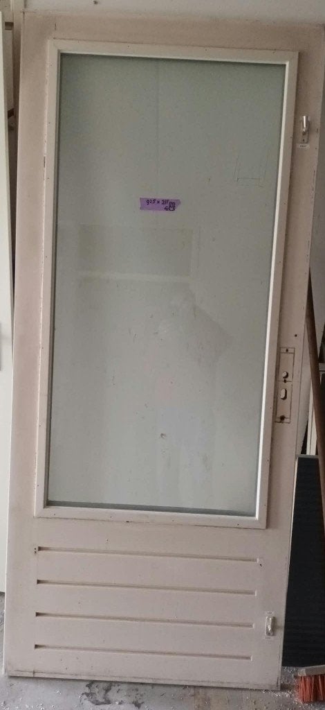 Buitendeur 92.5 cm x 211 cm, Ophalen, Gebruikt, Buitendeur, 200 tot 215 cm
