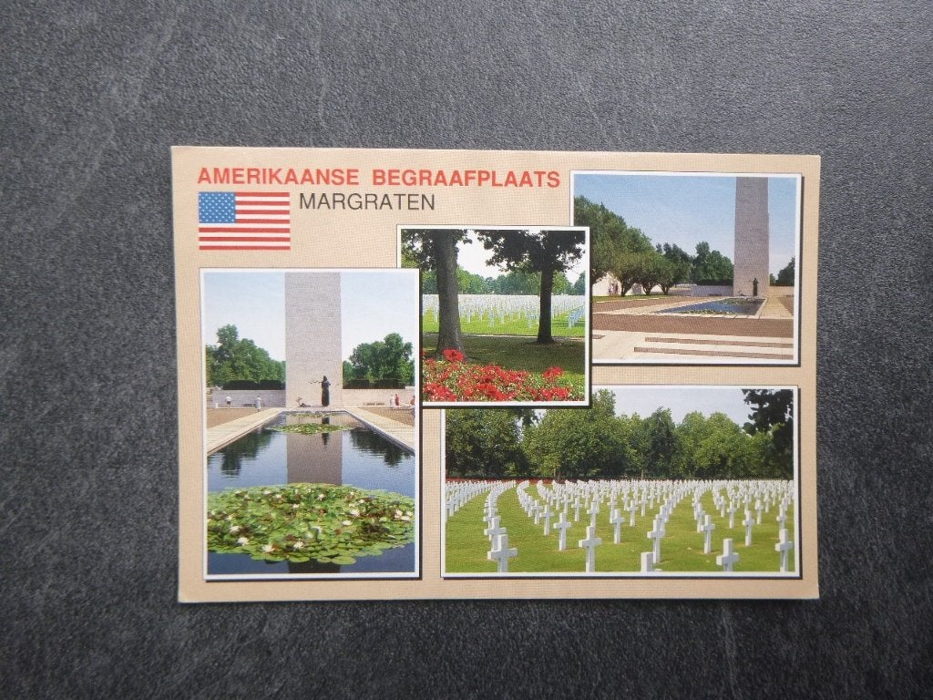 Margraten, Amerikaanse begraafplaats, Verzenden, 1980 tot heden, Gelopen, Noord-Brabant