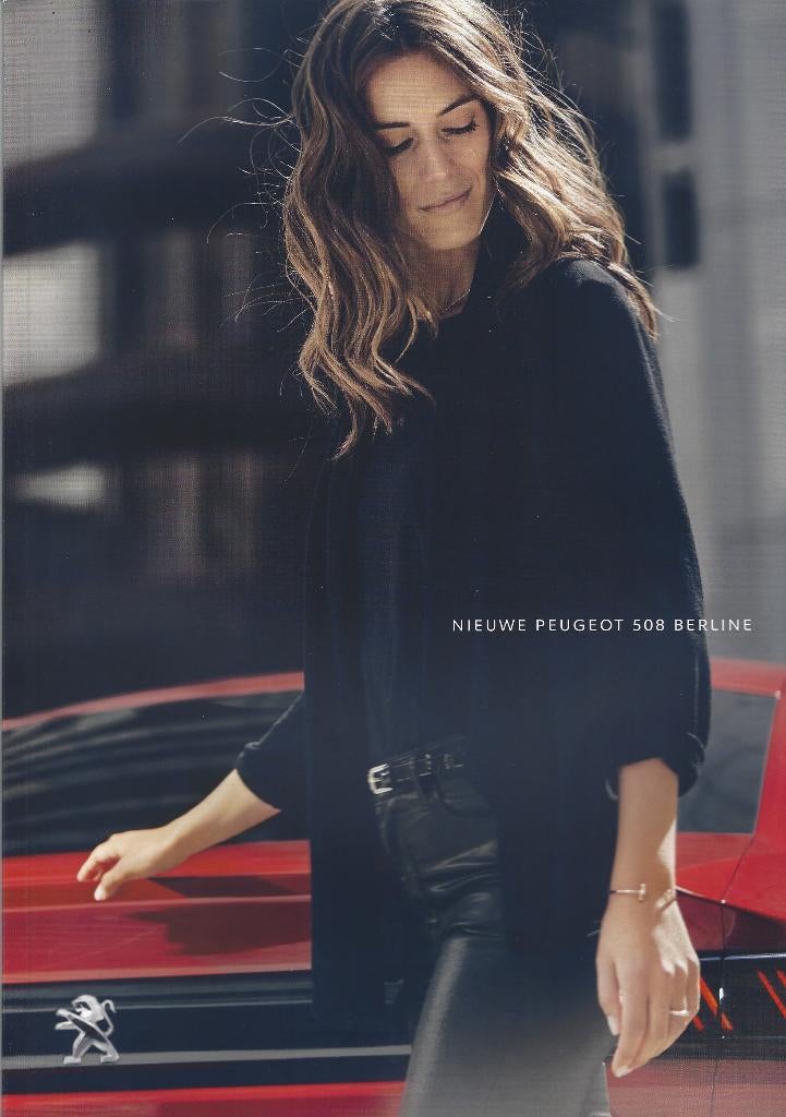 Brochure Peugeot 508 Berline 2018, Ophalen of Verzenden, Gelezen, Peugeot